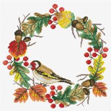 Voorbedrukt borduurpakket Needleart World Autumn Wreath NW-NC340-038