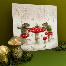 Borduurpakket Toadstool Treats