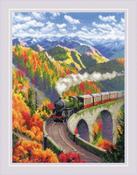 Kit de broderie Autumn Express